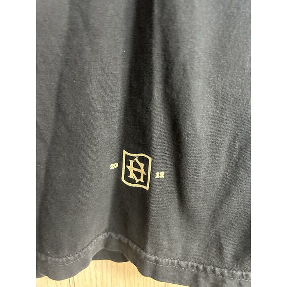 Hypnotized Block Letter Back design Black Y2K Tee Sz L - Picture 4 of 5